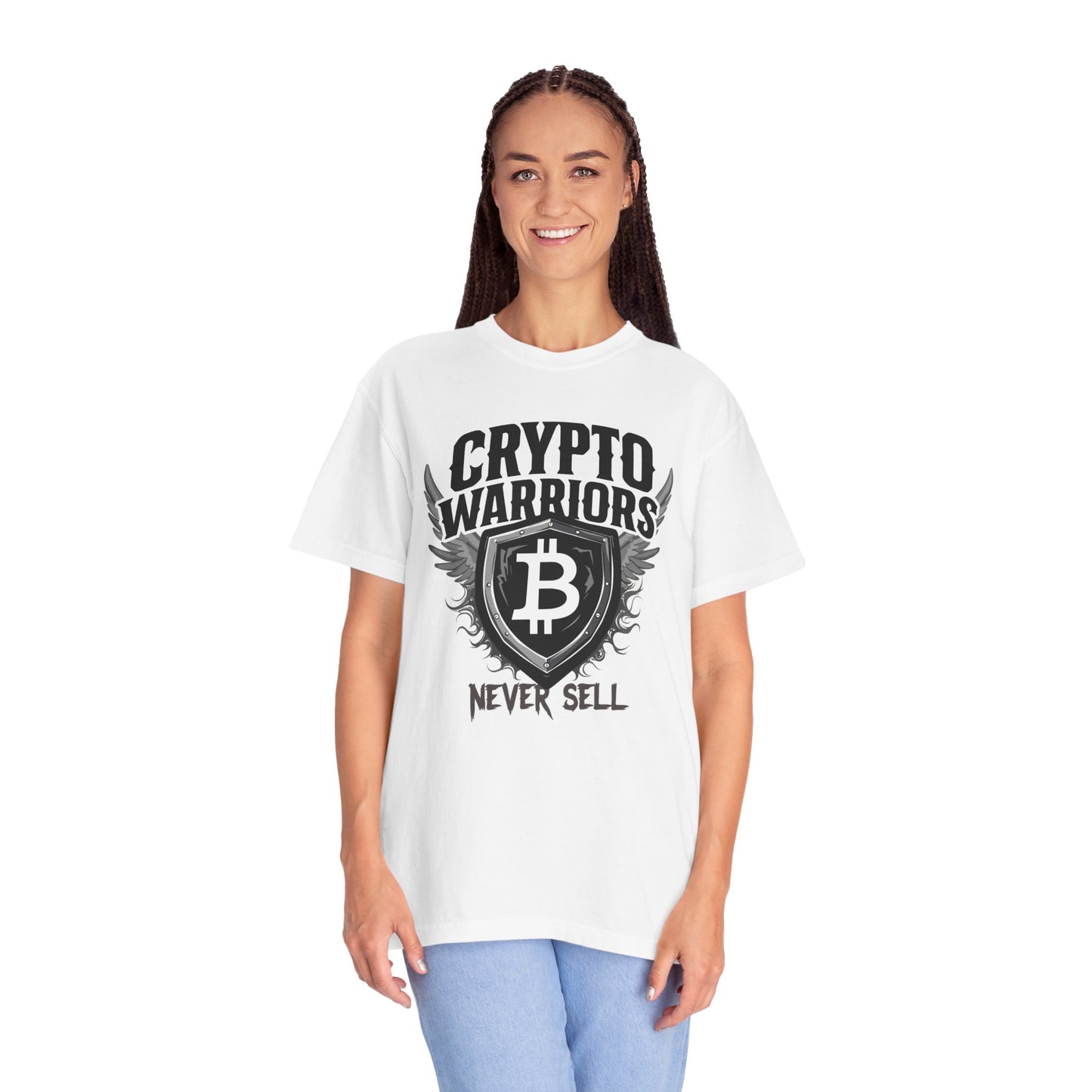 Bitcoin Warriors Unisex T-shirt, Cryptocurrency Tee, Crypto Enthusiast Shirt, Digital Currency Top, Blockchain Apparel