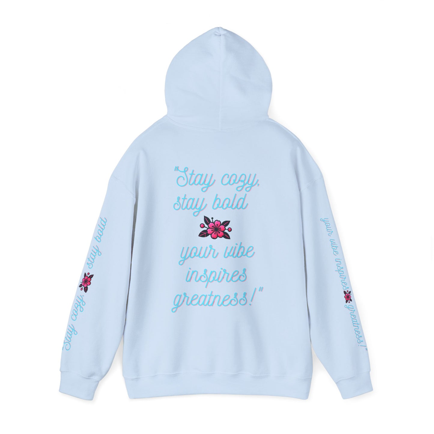 Floristic Hoodies - Stay Cozy and Bold Unisex Hooded Sweatshirt