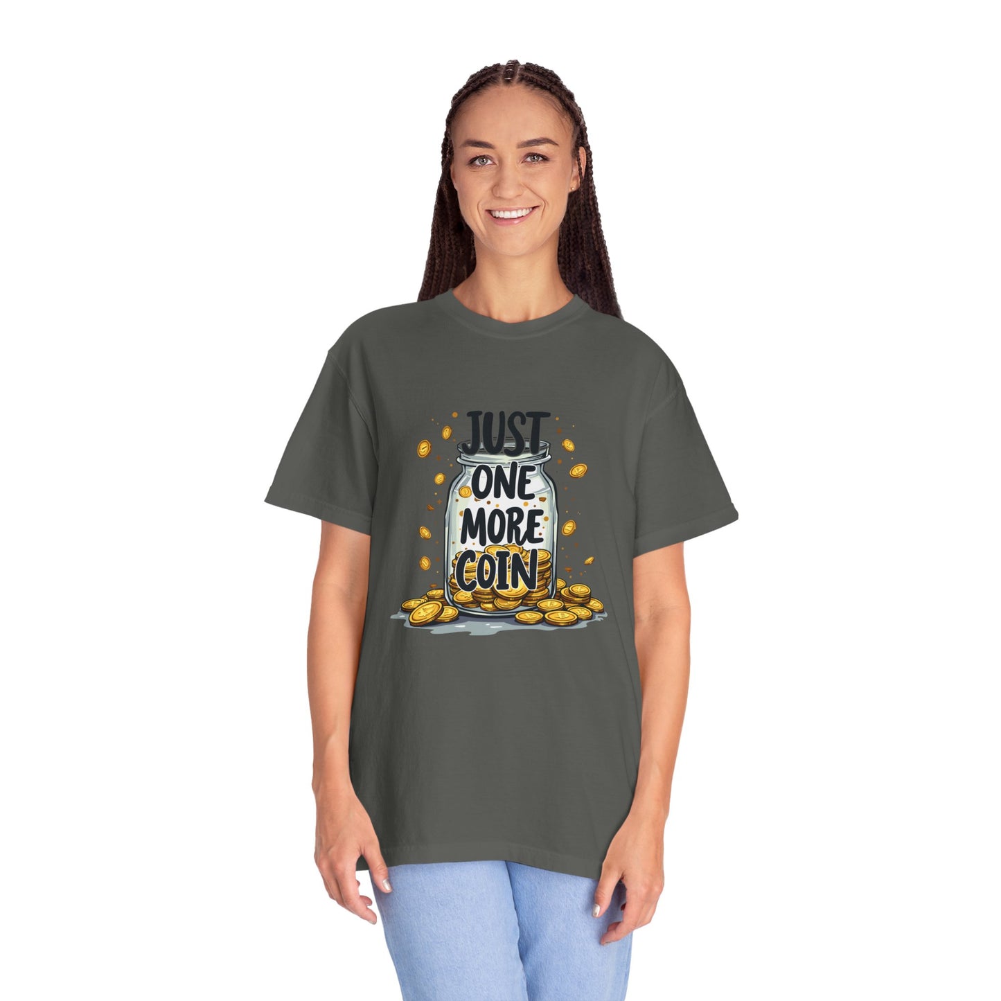 Bitcoin Unisex Tee - Just One More Bitcoin Design