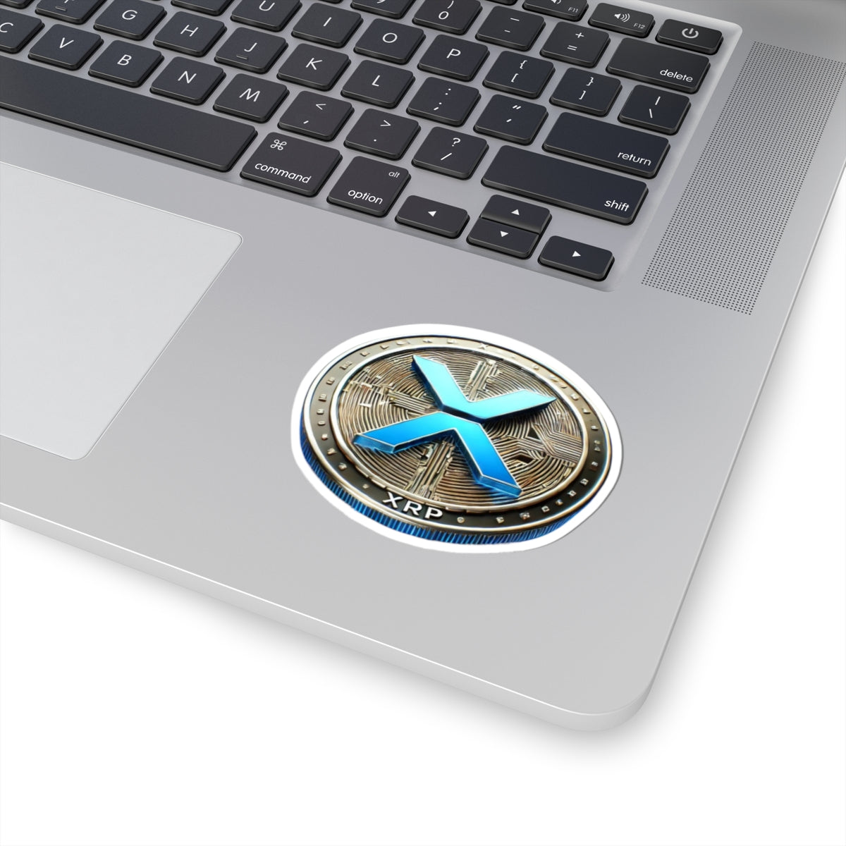 XRP Coin Kiss-Cut Stickers - Perfect for Tech Lovers and Crypto Enthusiasts