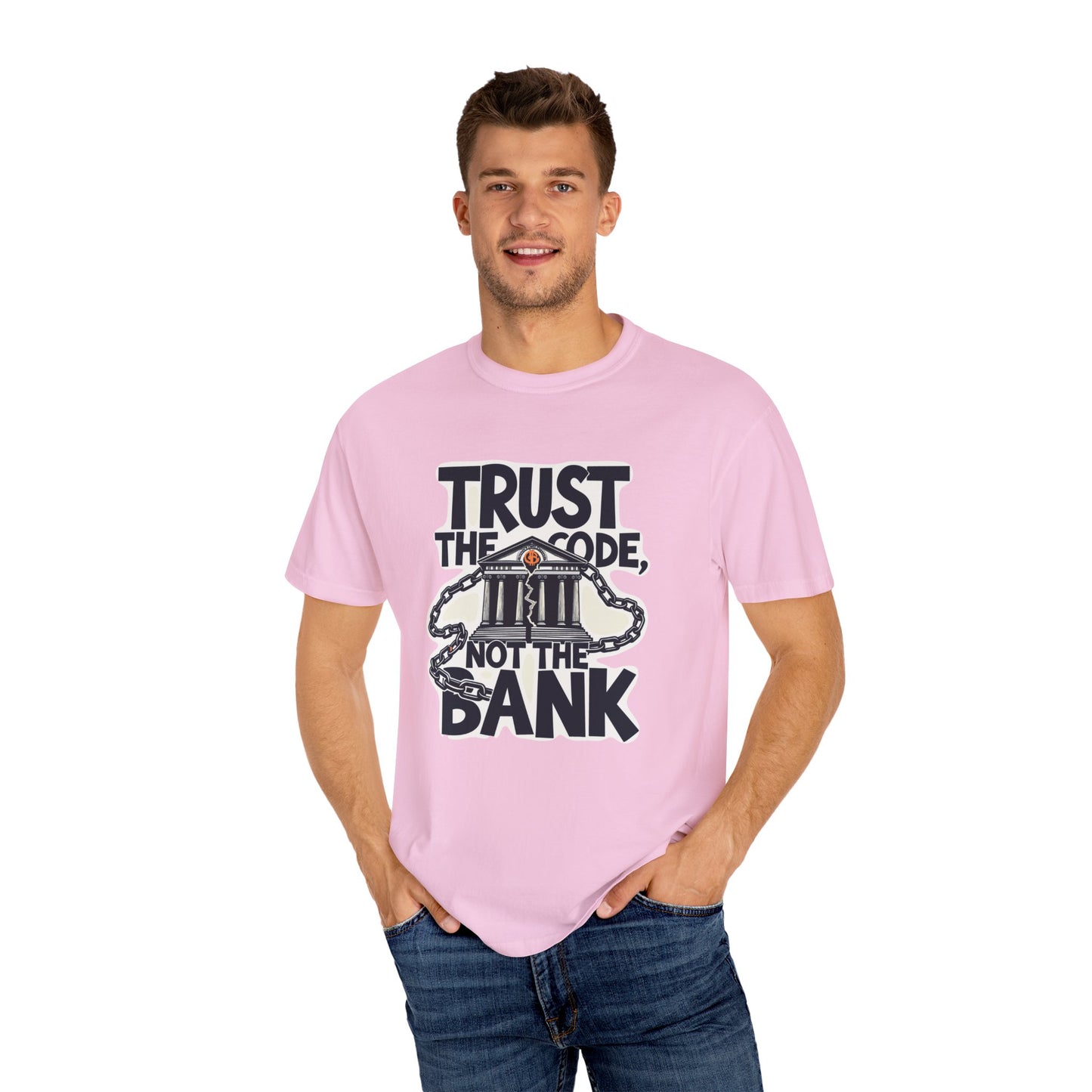 T-Shirt Trust the Code Not the Bank