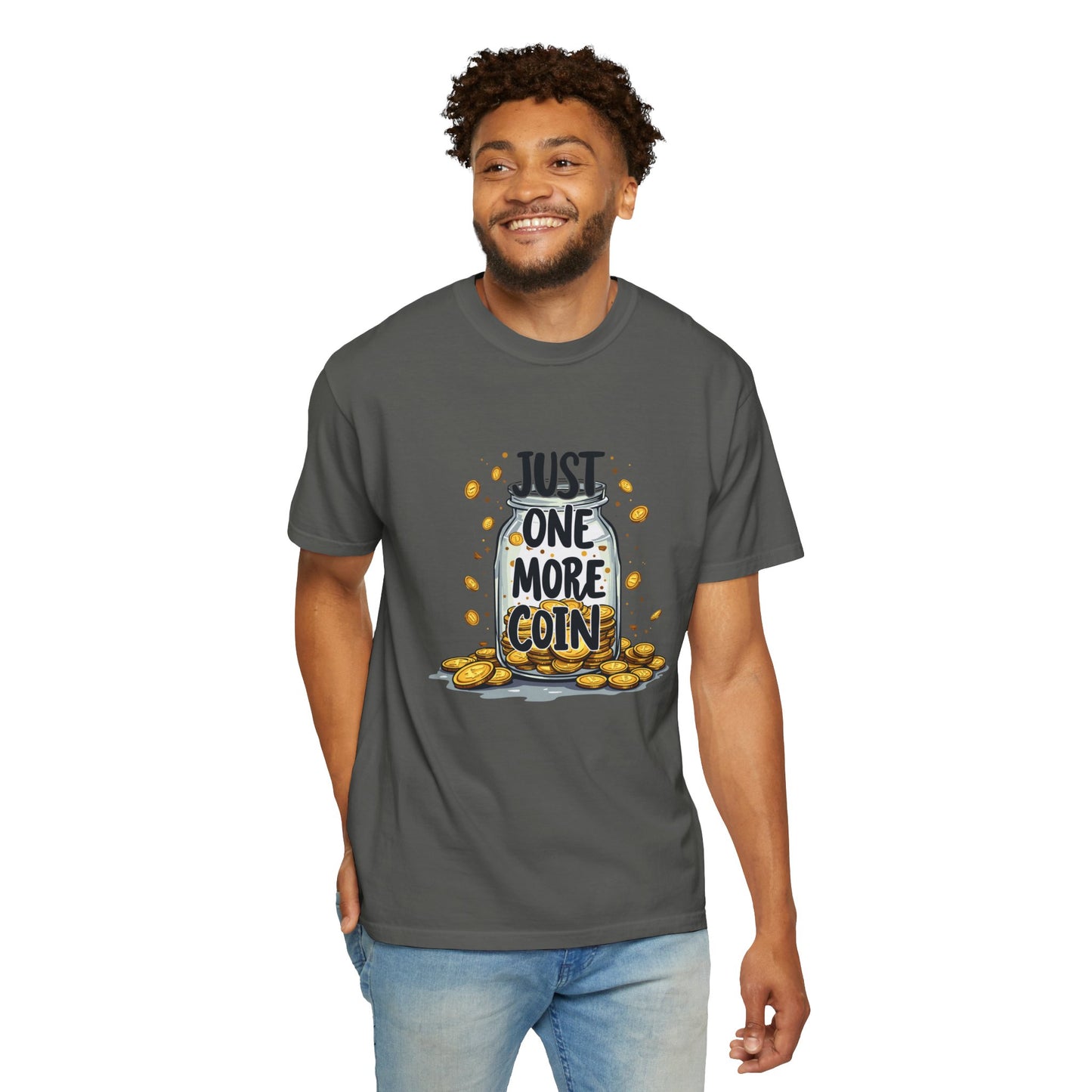 Bitcoin Unisex Tee - Just One More Bitcoin Design