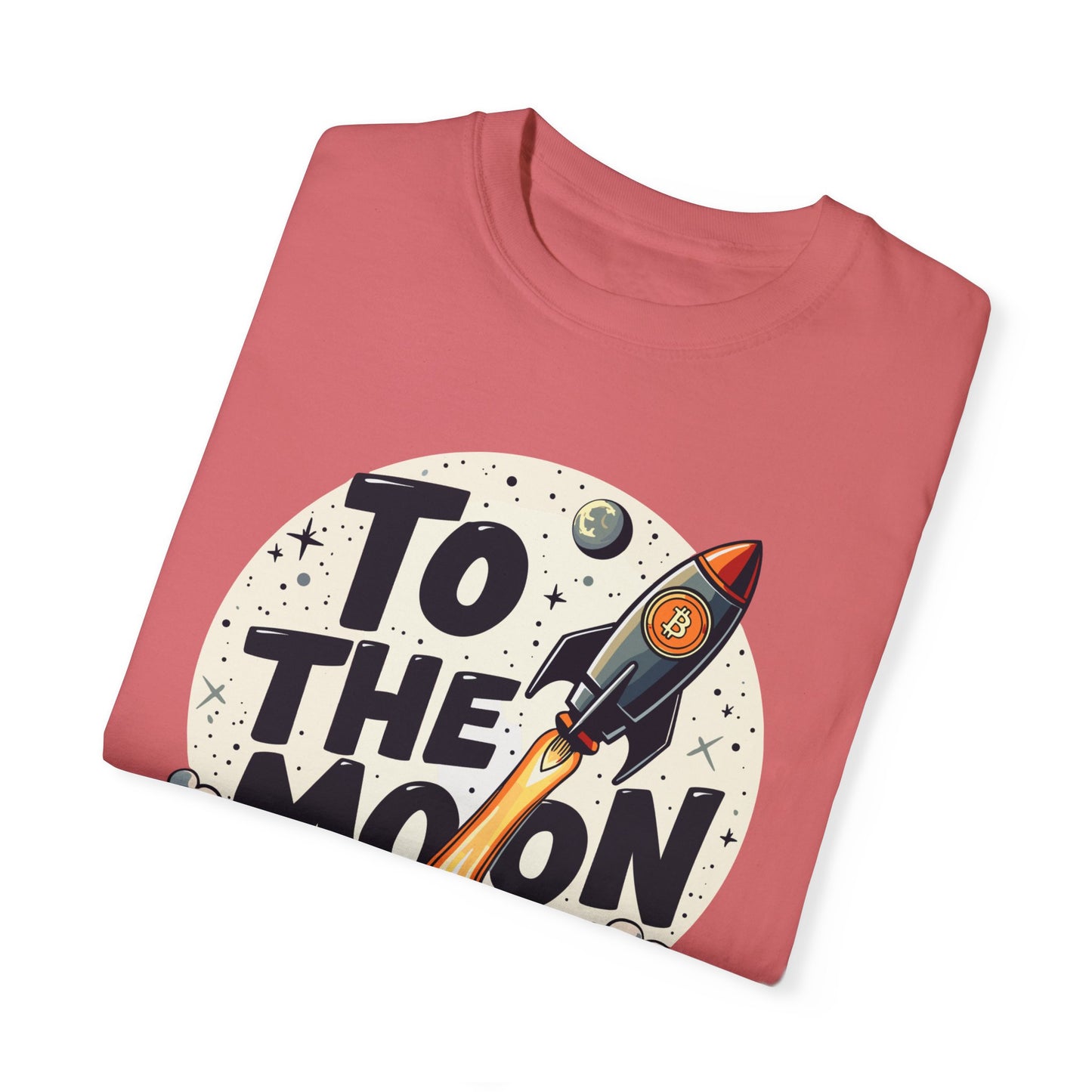 Bitcoin To Moon Unisex T-shirt, Cryptocurrency Tee, HODL Shirt, BTC Gift, Crypto Merch, Finance Clothing