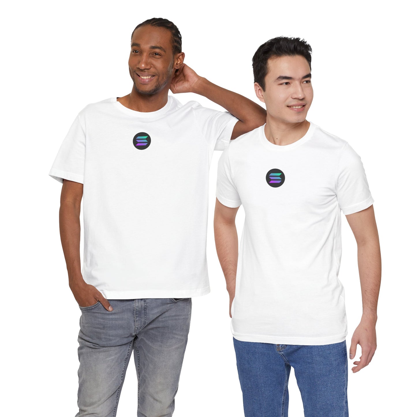 Solana Blockchain Tee, Unisex Jersey Short Sleeve Shirt, Crypto Gift, Decentralized Computing Top