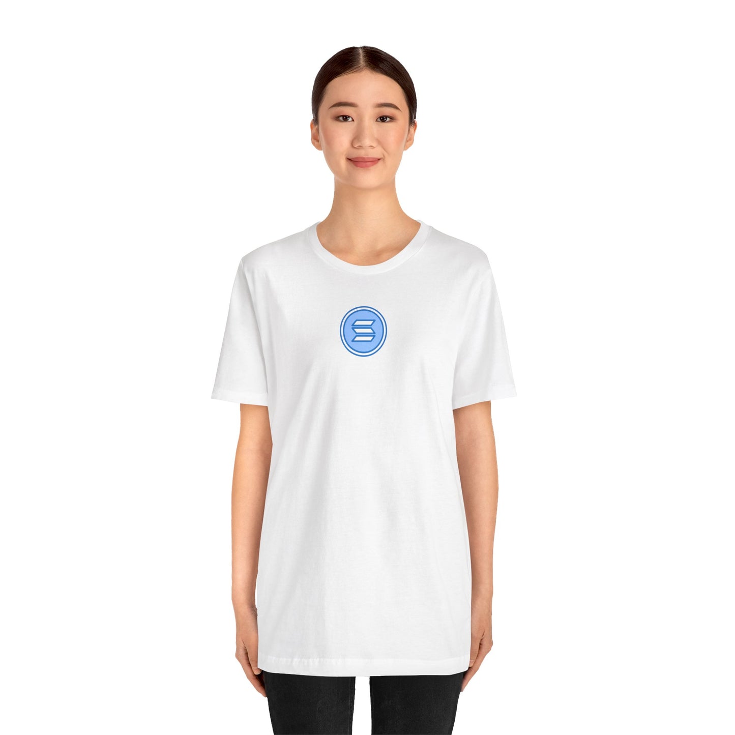 Solana T-Shirt, Crypto Lover Tee, Cryptocurrency Graphic Shirt, Solana Cryptocurrency Merch, Unisex Jersey Short Sleeve Tee