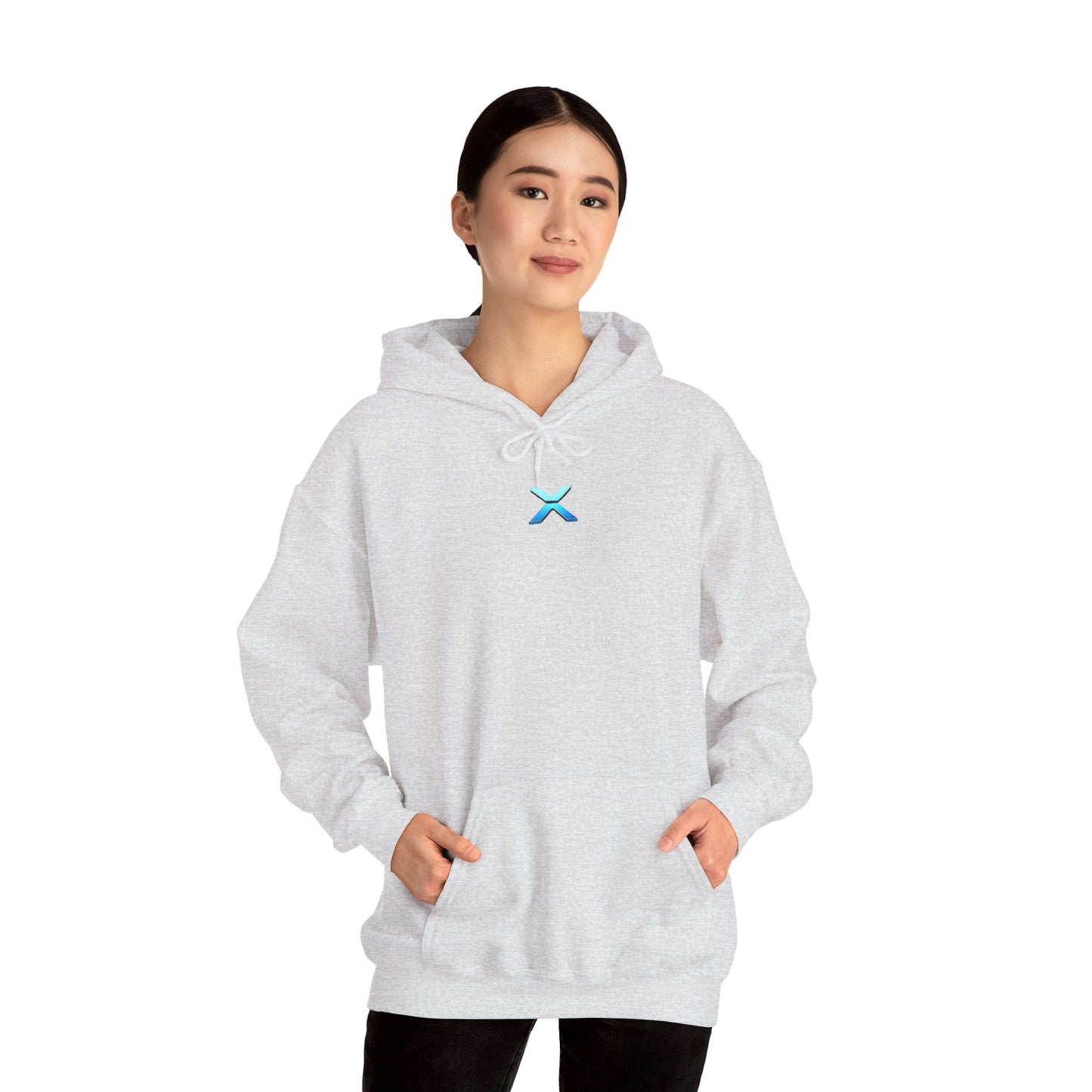 Unisex Heavy Blend™ XRP Hoodie - Cryptocurrency Inspired Sweatshirt for Blockchain Enthusiasts