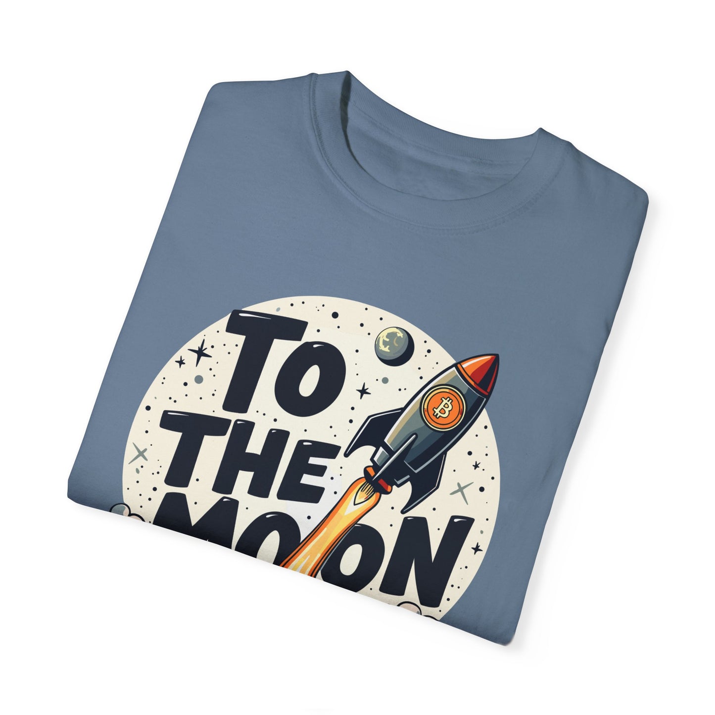 Bitcoin To Moon Unisex T-shirt, Cryptocurrency Tee, HODL Shirt, BTC Gift, Crypto Merch, Finance Clothing