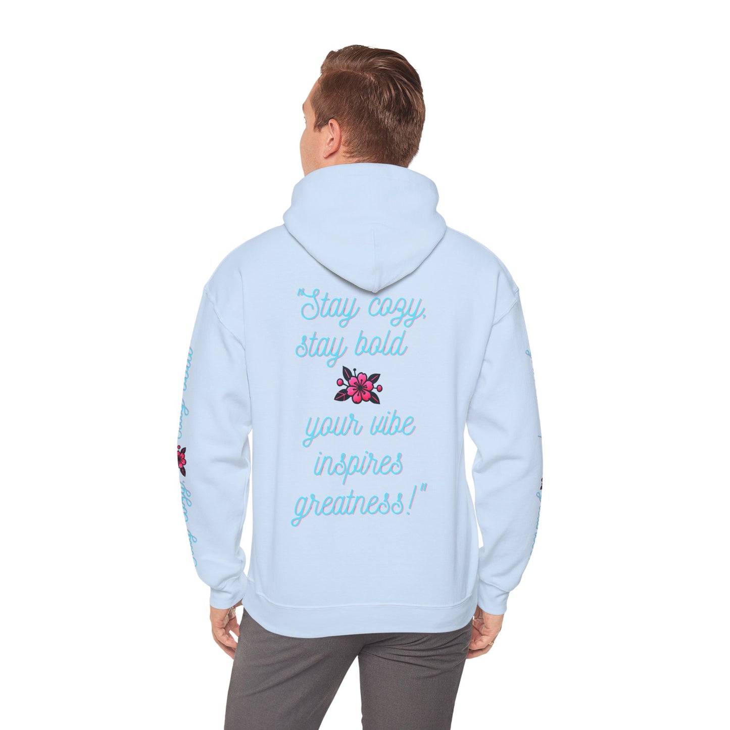 Floristic Hoodies - Stay Cozy and Bold Unisex Hooded Sweatshirt