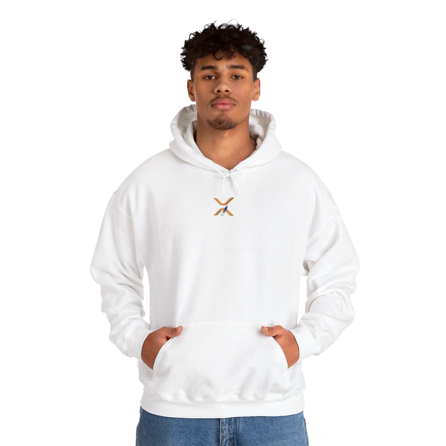 Rocket Launch Unisex Heavy Blend Hoodie - Perfect for Space Enthusiasts and Everyday Comfort