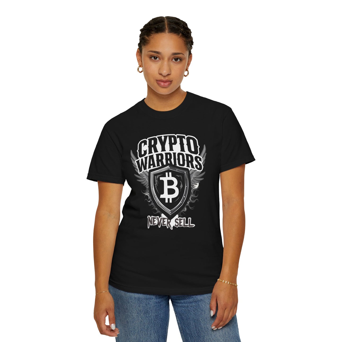 Bitcoin Warriors Unisex T-shirt, Cryptocurrency Tee, Crypto Enthusiast Shirt, Digital Currency Top, Blockchain Apparel