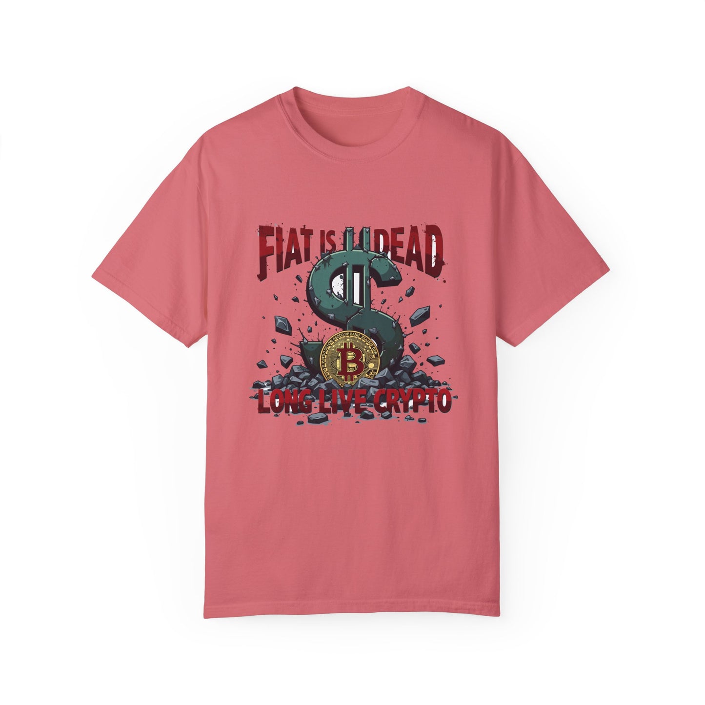 Crypto Enthusiast T-shirt - Fiat is Dead Long Live Crypto