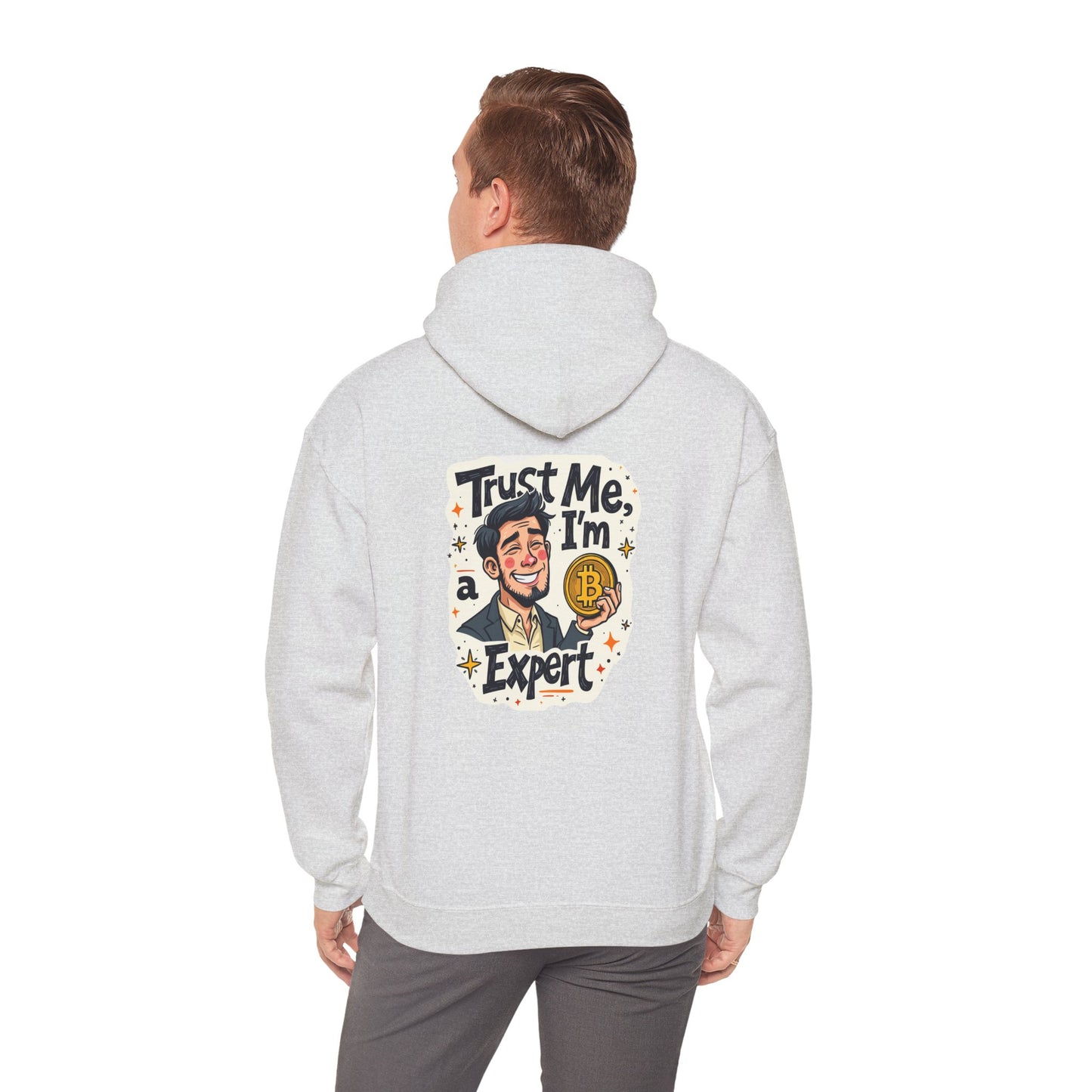 Trust Me I'm an Expert Unisex Heavy Blend Hoodie