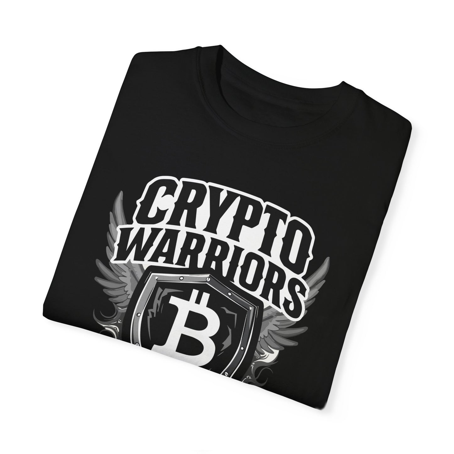 Bitcoin Warriors Unisex T-shirt, Cryptocurrency Tee, Crypto Enthusiast Shirt, Digital Currency Top, Blockchain Apparel