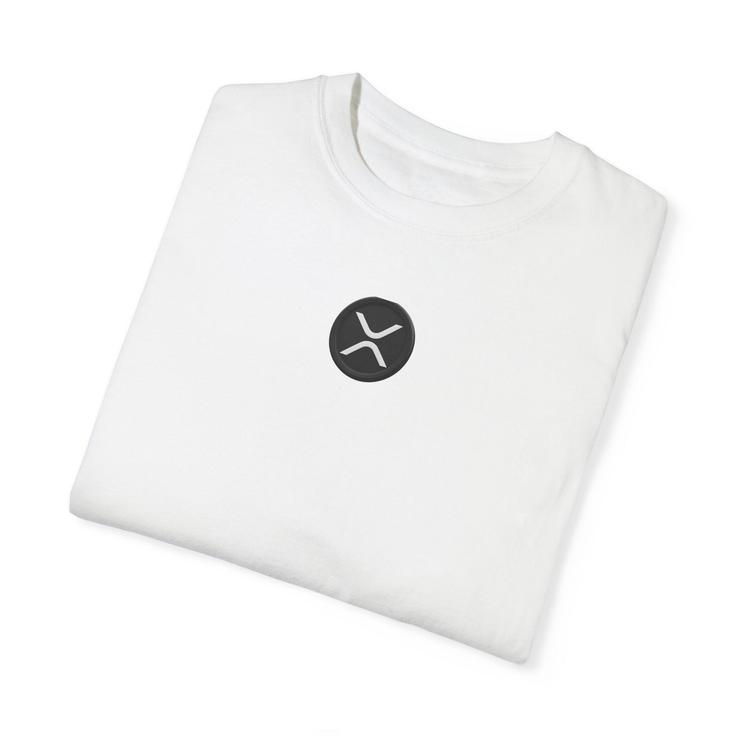 XRP Cryptocurrency Unisex Garment-Dyed T-shirt, Ripple Logo Tee, Crypto Investor Gift, Digital Currency Shirt, Ripple XRP Merch, Finance