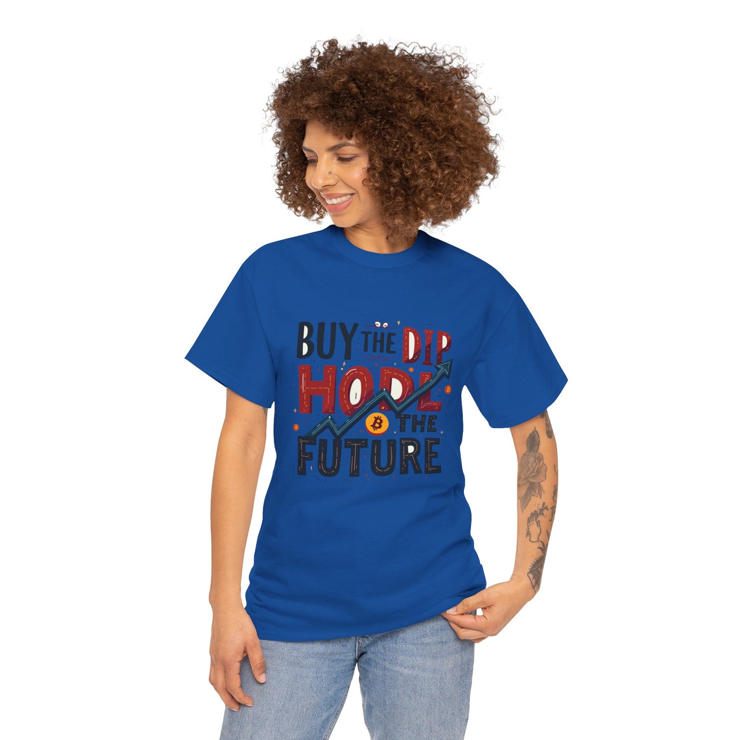 Bitcoin Buy The Dip Unisex Tee