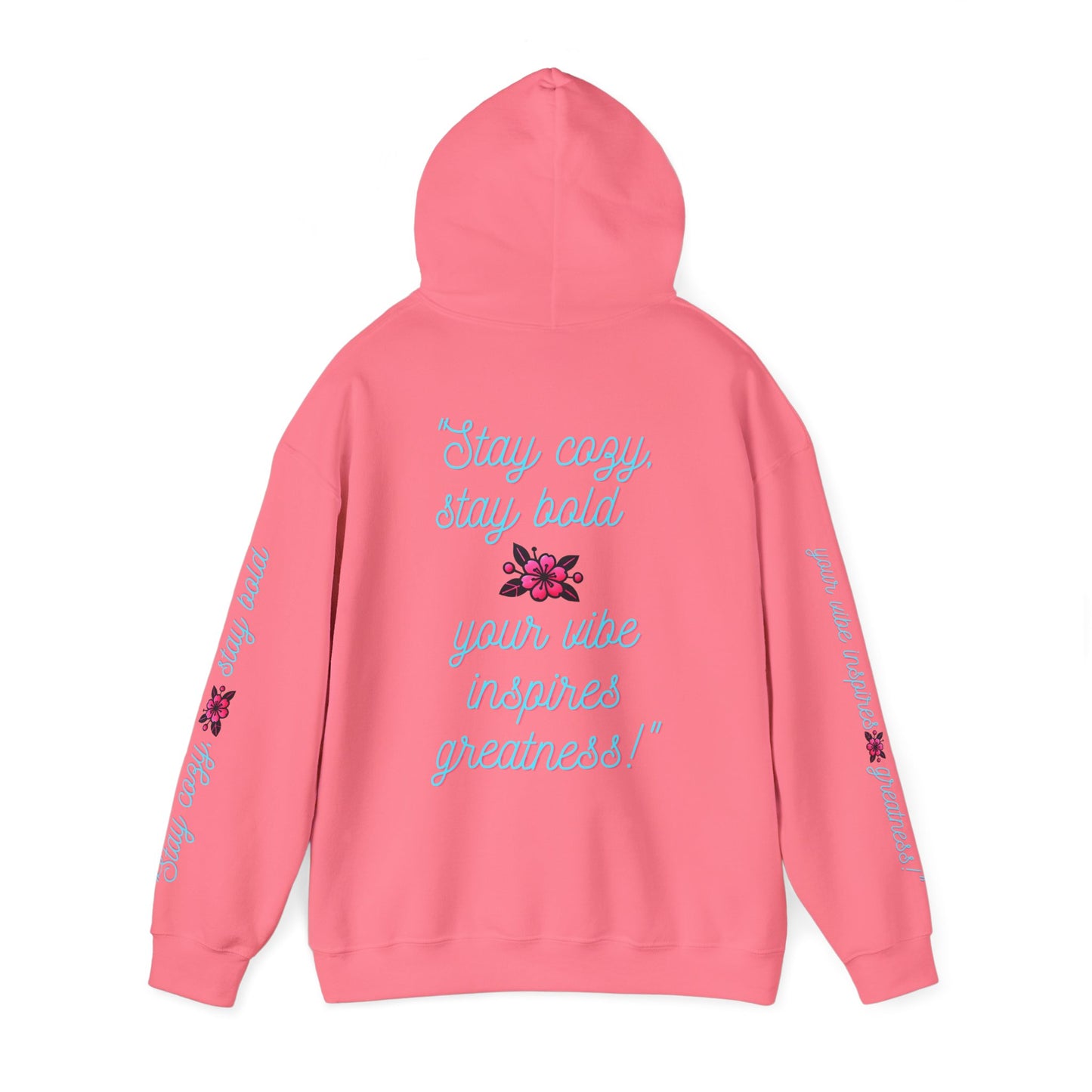 Floristic Hoodies - Stay Cozy and Bold Unisex Hooded Sweatshirt