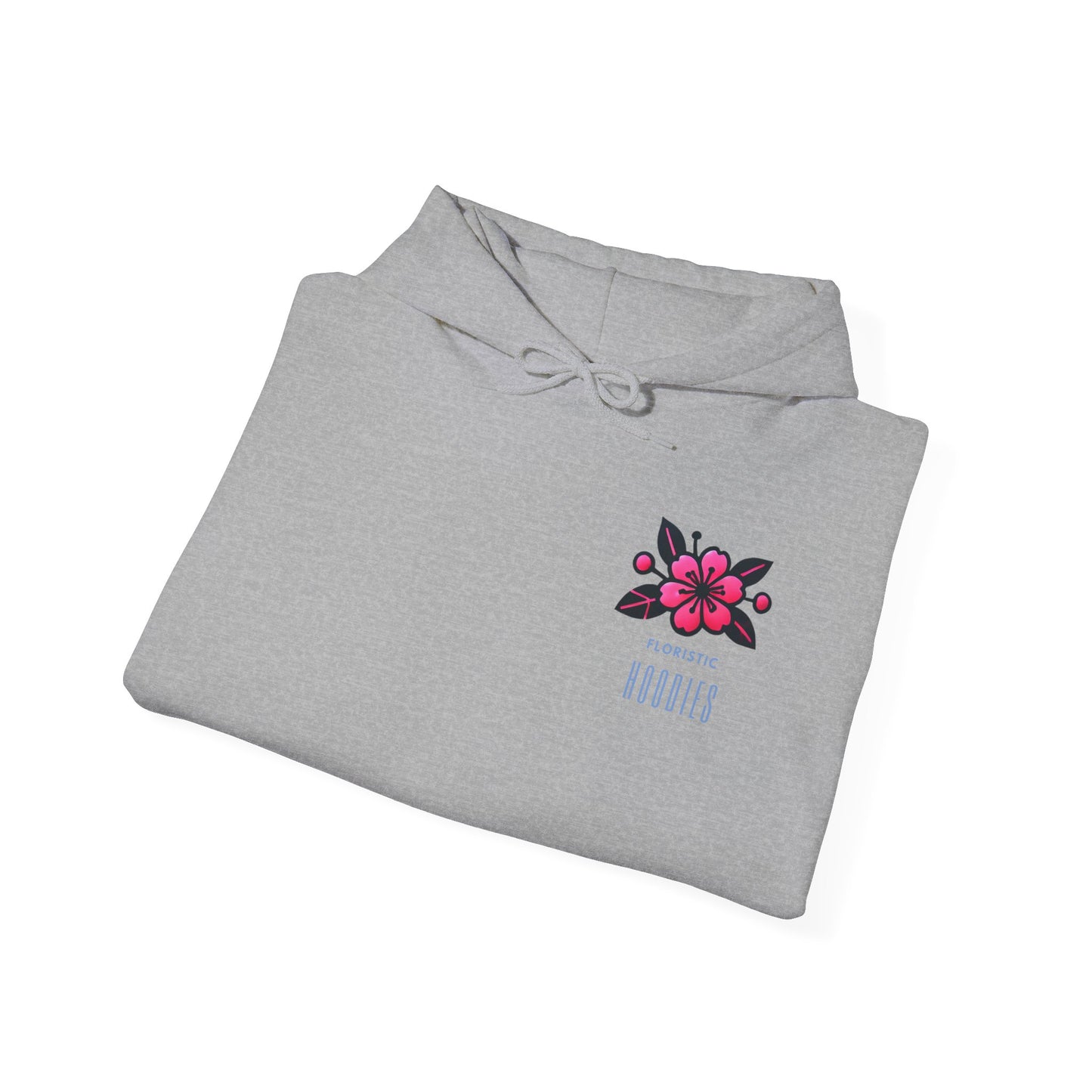 Floristic Hoodies - Genuine Smile Positive Energy Heavy Blend Hoodie