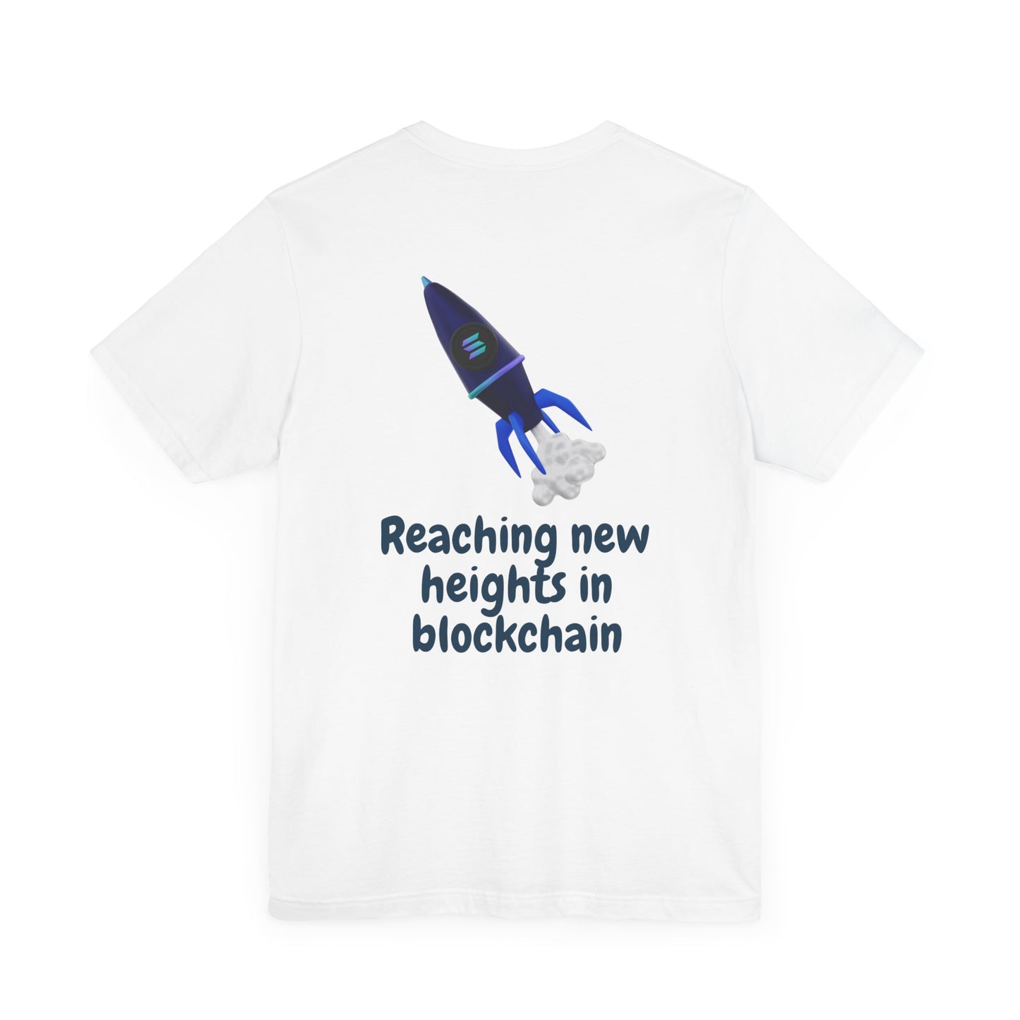 Solana T-Shirt, Crypto Lover Tee, Cryptocurrency Graphic Shirt, Solana Cryptocurrency Merch, Unisex Jersey Short Sleeve Tee