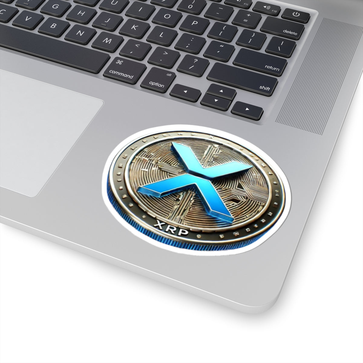 XRP Coin Kiss-Cut Stickers - Perfect for Tech Lovers and Crypto Enthusiasts
