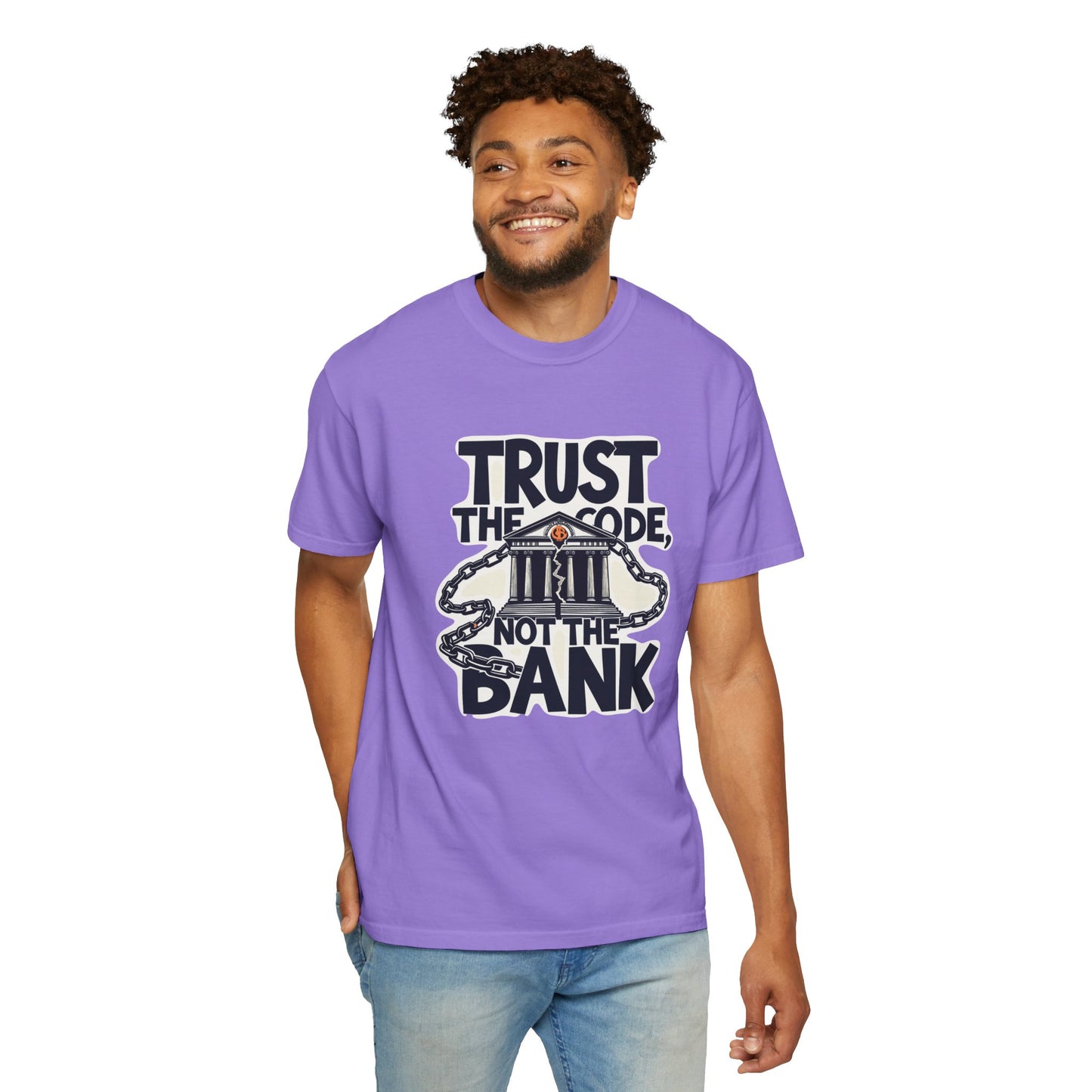 T-Shirt Trust the Code Not the Bank