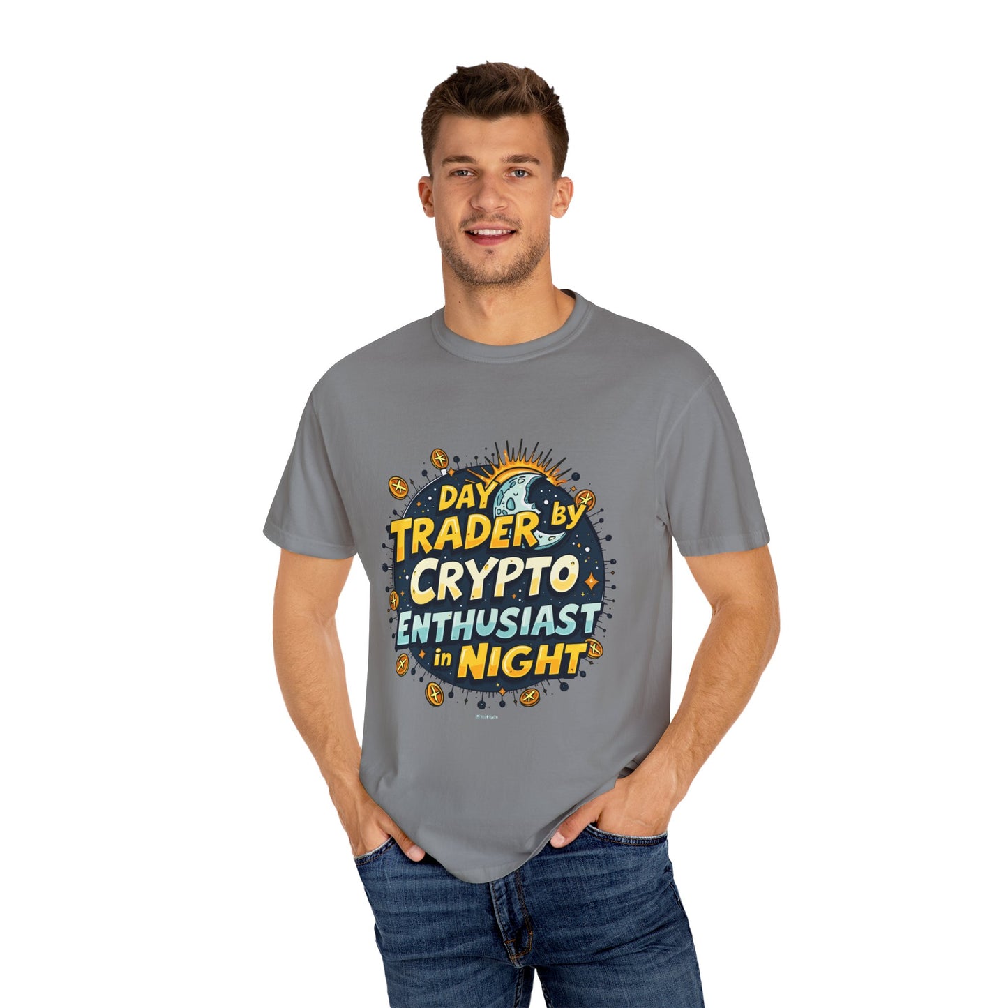 Crypto Enthusiast Unisex T-shirt - Day Trader Design