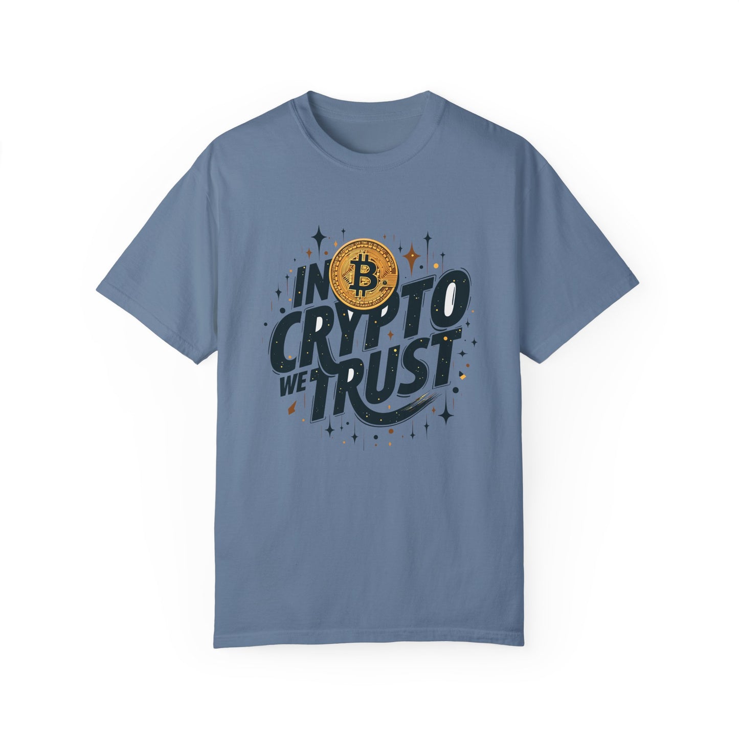 Bitcoin in crypto trust Unisex T-Shirt, Cryptocurrency Tee, Bitcoin Logo Shirt, Gift for Crypto Enthusiasts, Crypto Trader Apparel