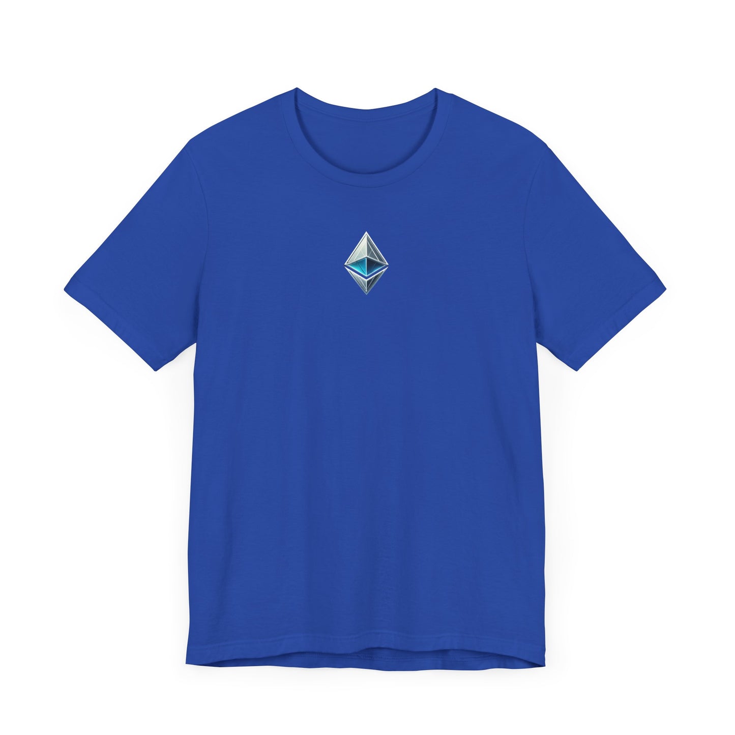 Ethereum Unisex Tee, Blockchain Cryptocurrency Shirt, Ether ETH Gift, Decentralized dApps Top, Crypto Enthusiast Apparel, Programmer T-Shirt