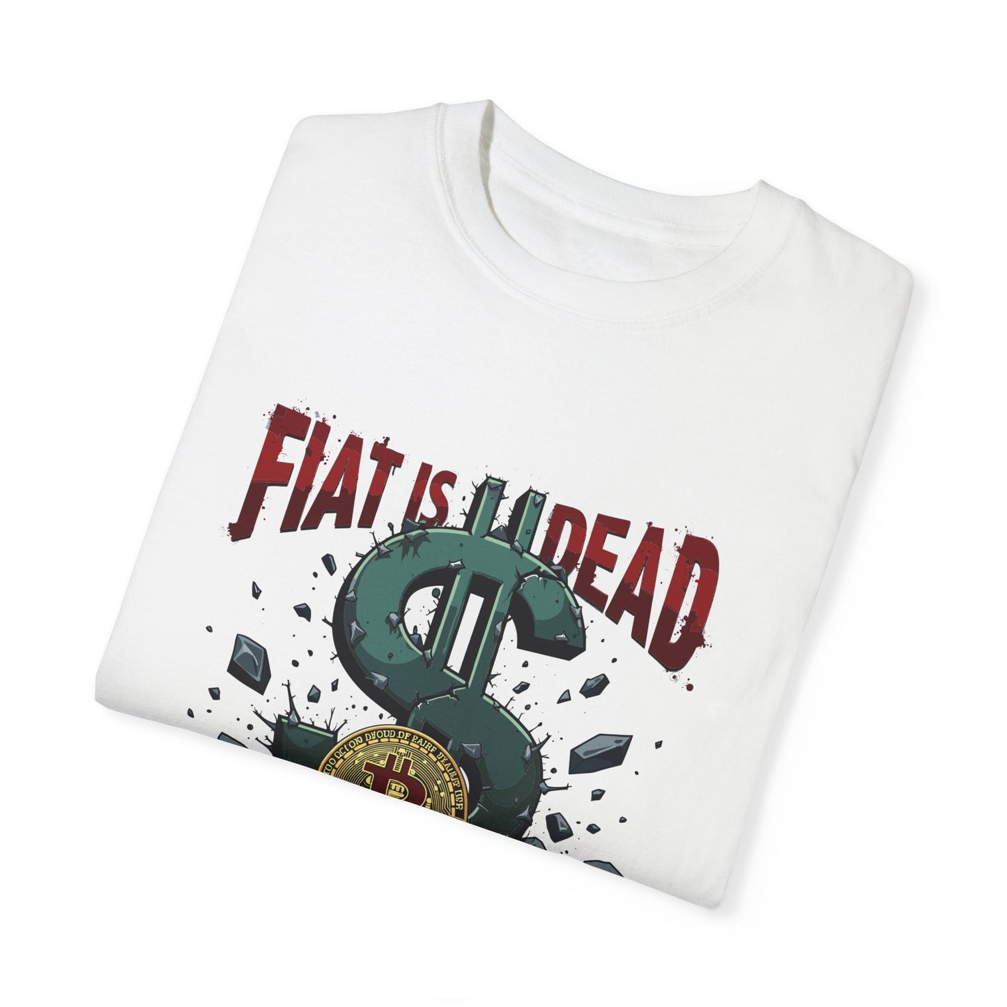 Crypto Enthusiast T-shirt - Fiat is Dead Long Live Crypto