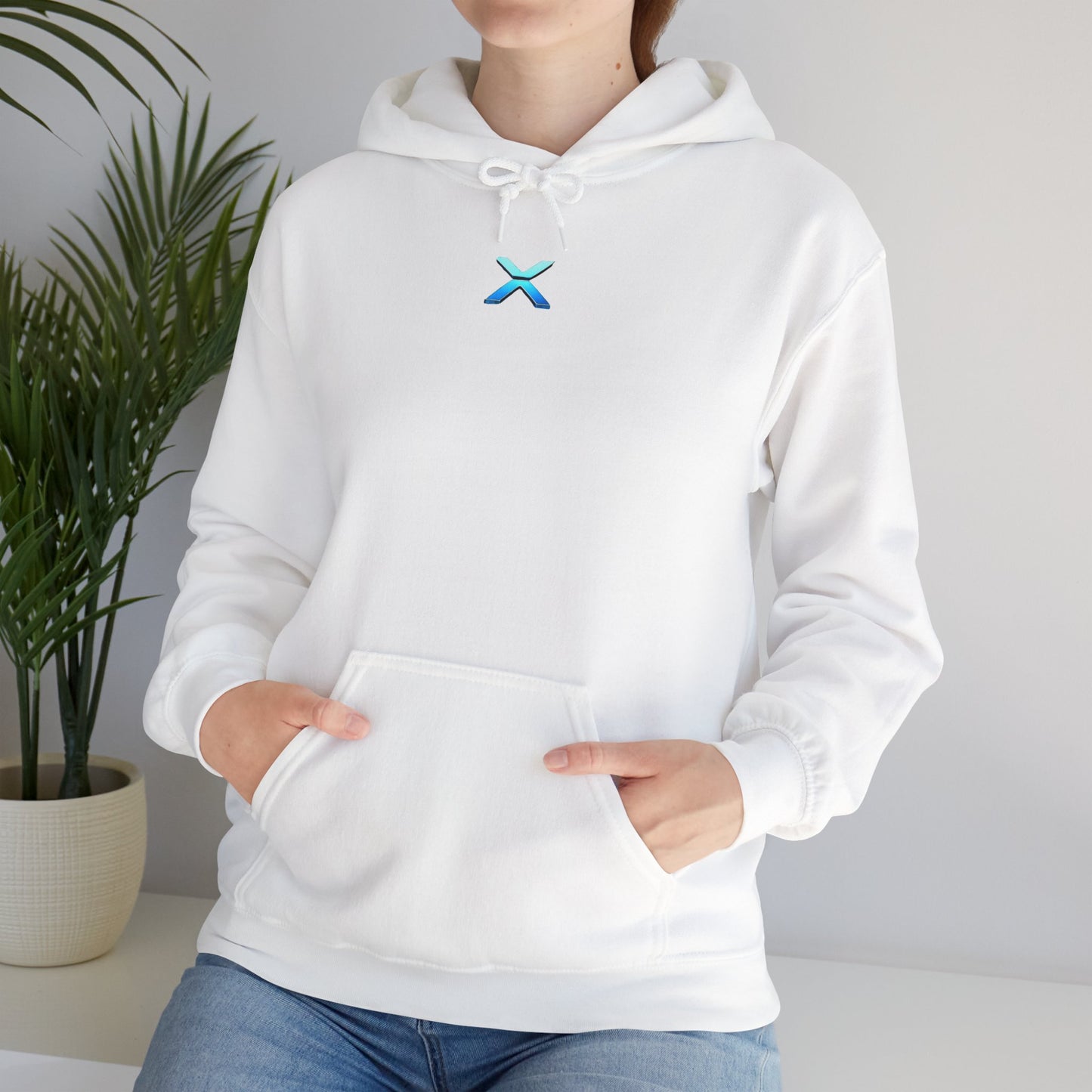 Unisex Heavy Blend™ XRP Hoodie - Cryptocurrency Inspired Sweatshirt for Blockchain Enthusiasts