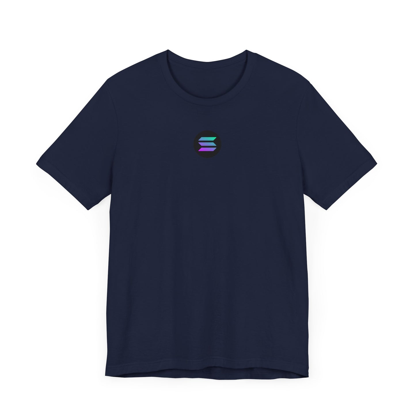 Solana Blockchain Tee, Unisex Jersey Short Sleeve Shirt, Crypto Gift, Decentralized Computing Top