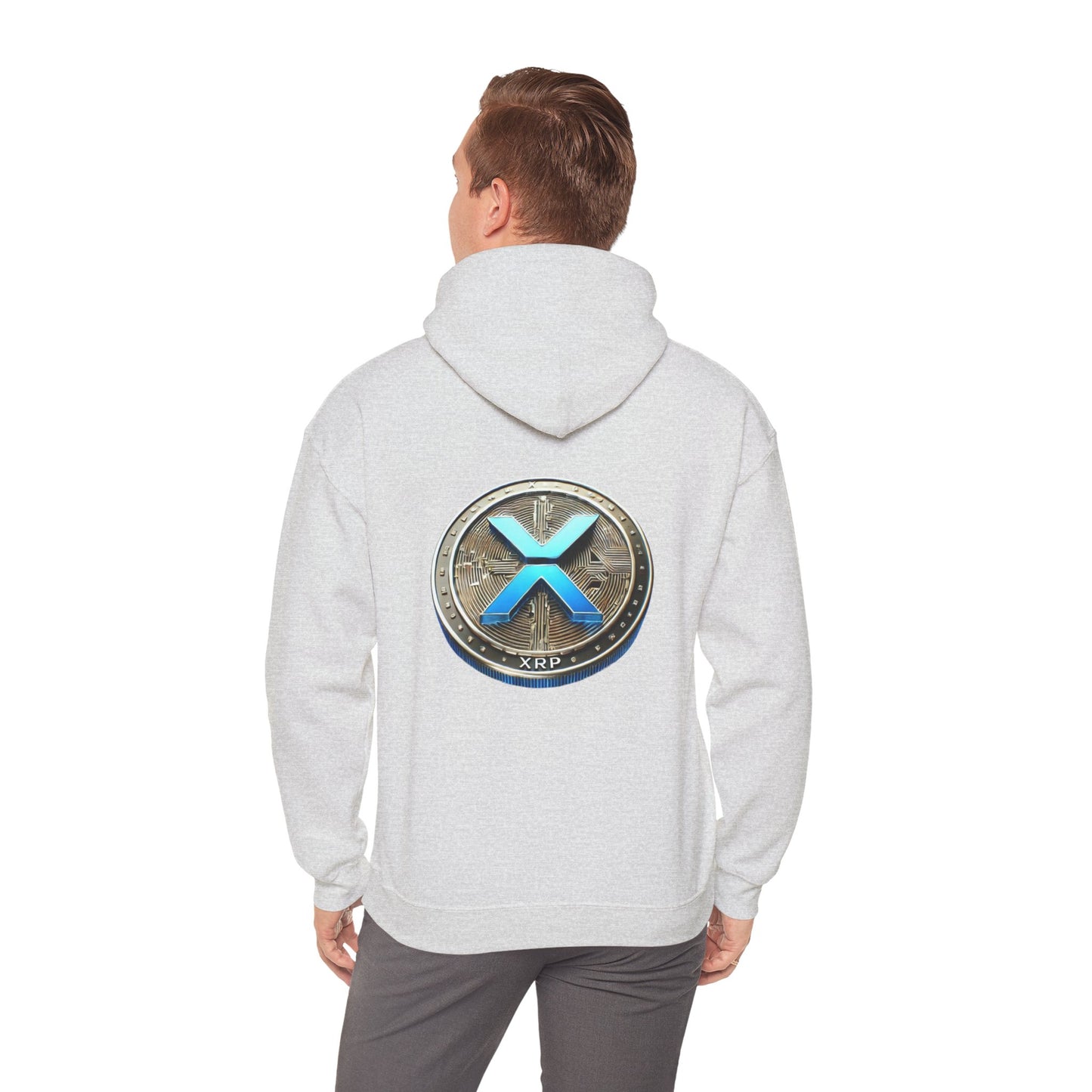 Unisex Heavy Blend™ XRP Hoodie - Cryptocurrency Inspired Sweatshirt for Blockchain Enthusiasts