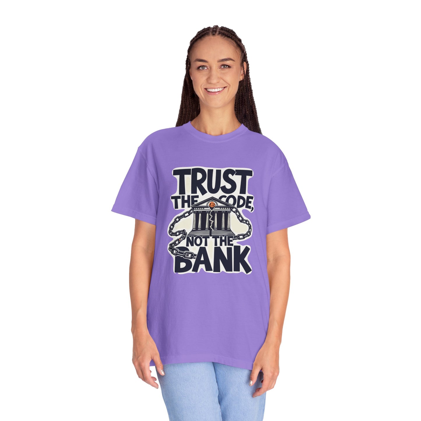 T-Shirt Trust the Code Not the Bank