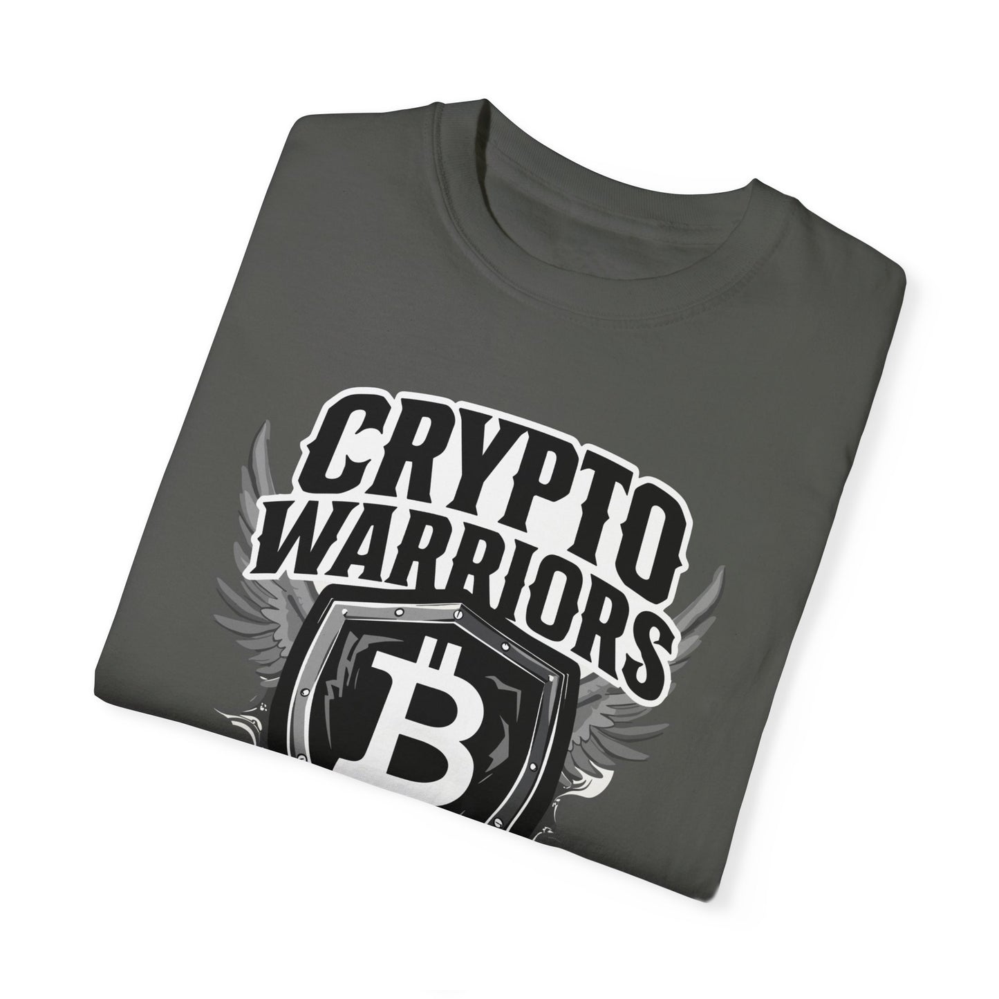 Bitcoin Warriors Unisex T-shirt, Cryptocurrency Tee, Crypto Enthusiast Shirt, Digital Currency Top, Blockchain Apparel