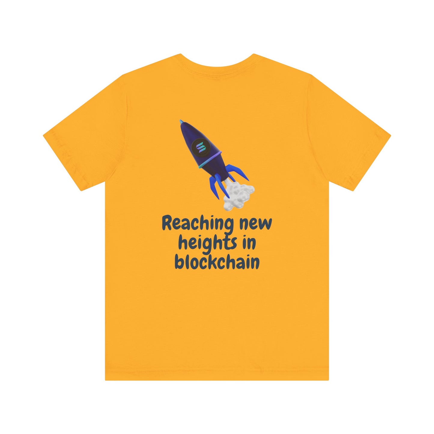 Solana T-Shirt, Crypto Lover Tee, Cryptocurrency Graphic Shirt, Solana Cryptocurrency Merch, Unisex Jersey Short Sleeve Tee