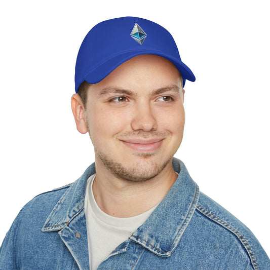 Ethereum Low Profile Baseball Cap - Stylish & Comfortable for Everyday Wear