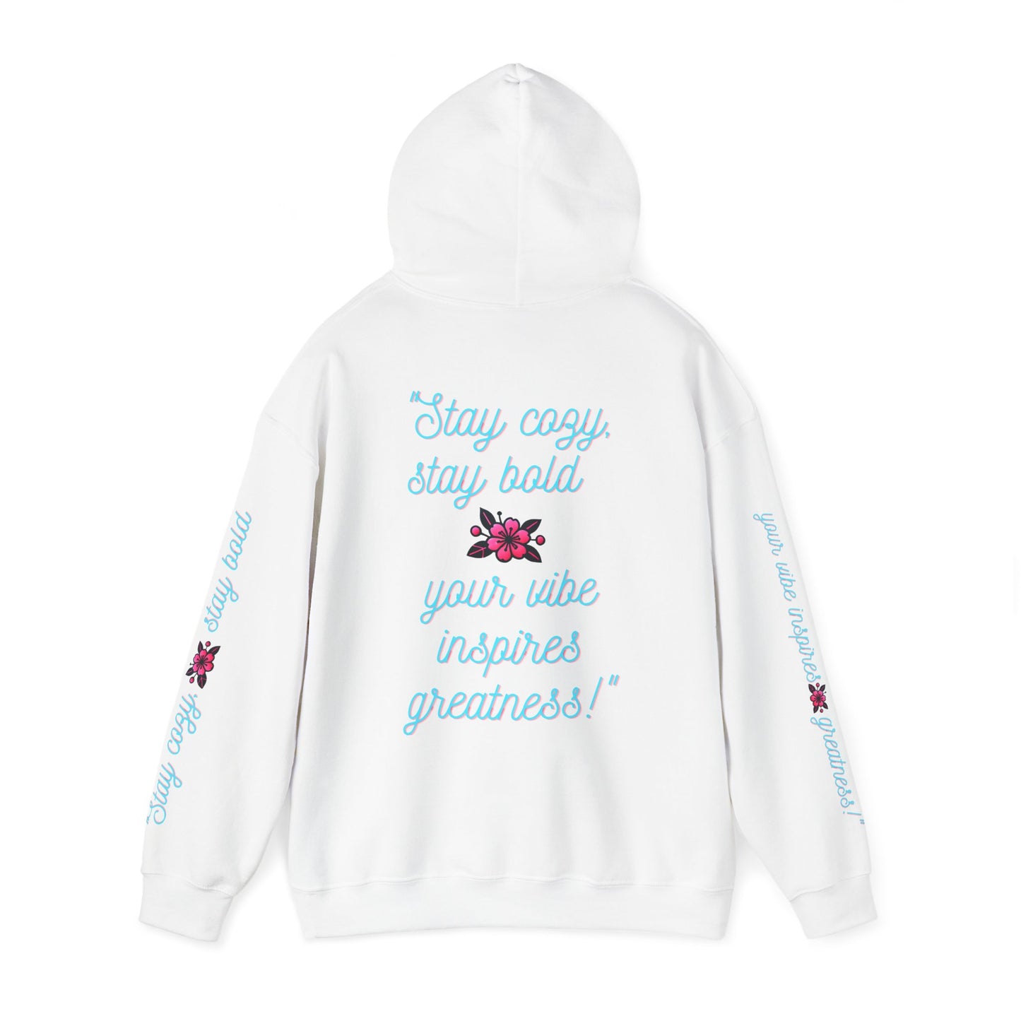 Floristic Hoodies - Stay Cozy and Bold Unisex Hooded Sweatshirt