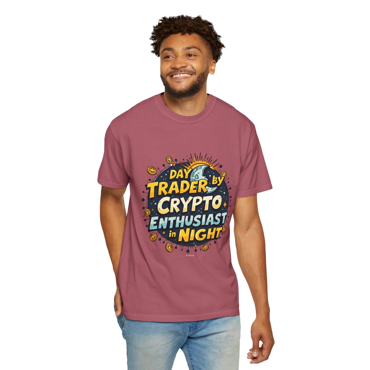 Crypto Enthusiast Unisex T-shirt - Day Trader Design