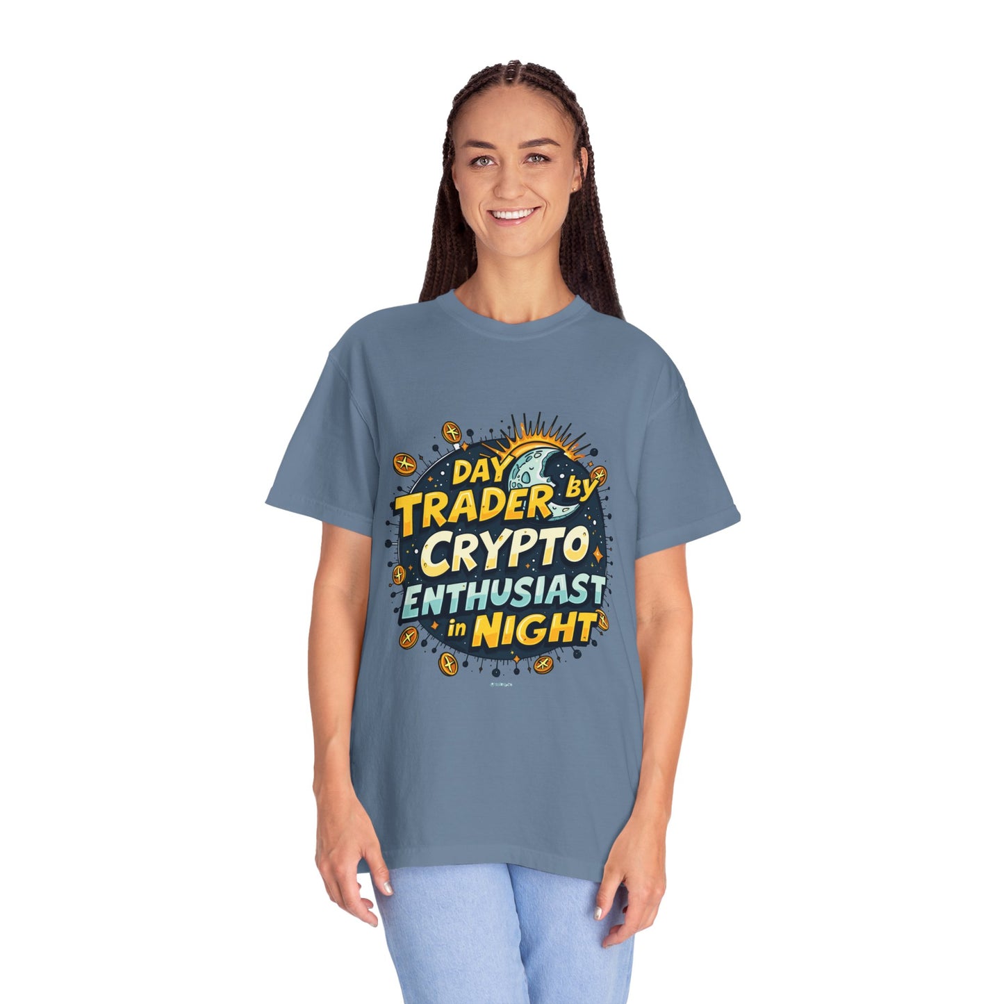 Crypto Enthusiast Unisex T-shirt - Day Trader Design