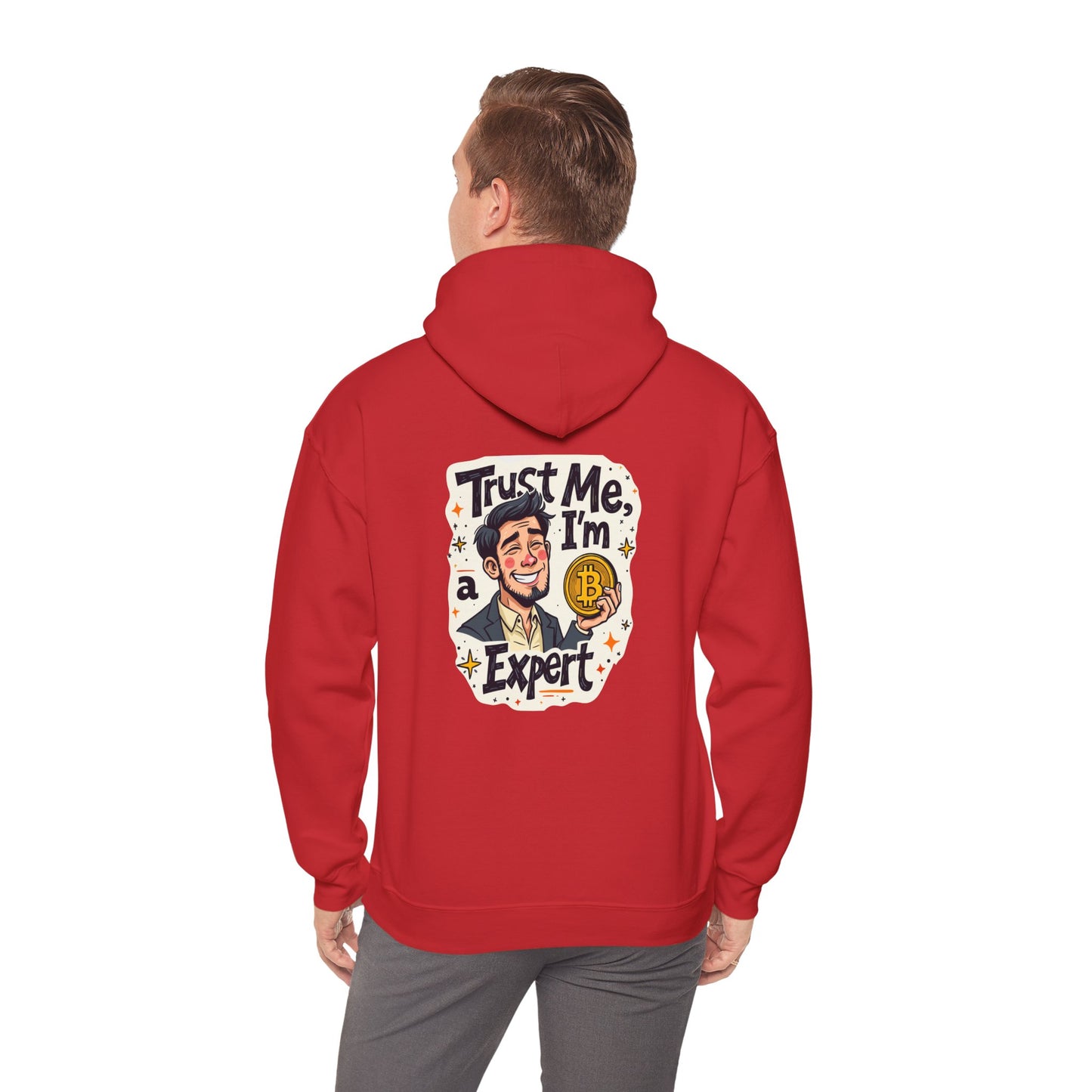 Trust Me I'm an Expert Unisex Heavy Blend Hoodie