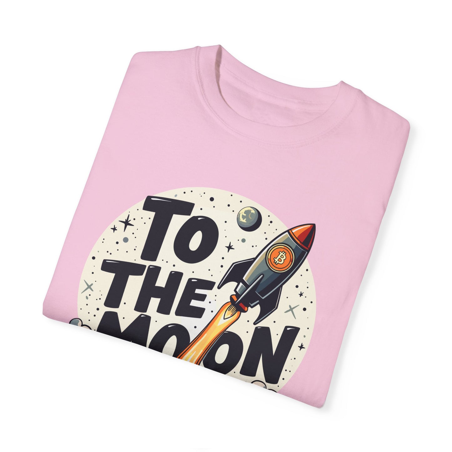 Bitcoin To Moon Unisex T-shirt, Cryptocurrency Tee, HODL Shirt, BTC Gift, Crypto Merch, Finance Clothing