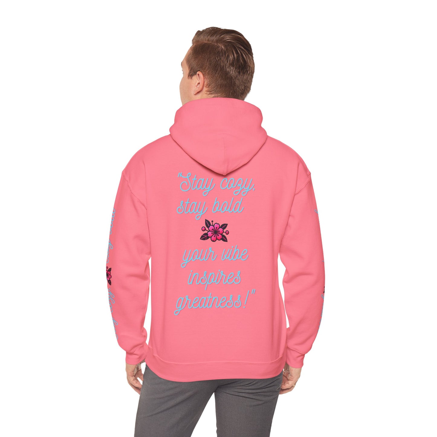 Floristic Hoodies - Stay Cozy and Bold Unisex Hooded Sweatshirt