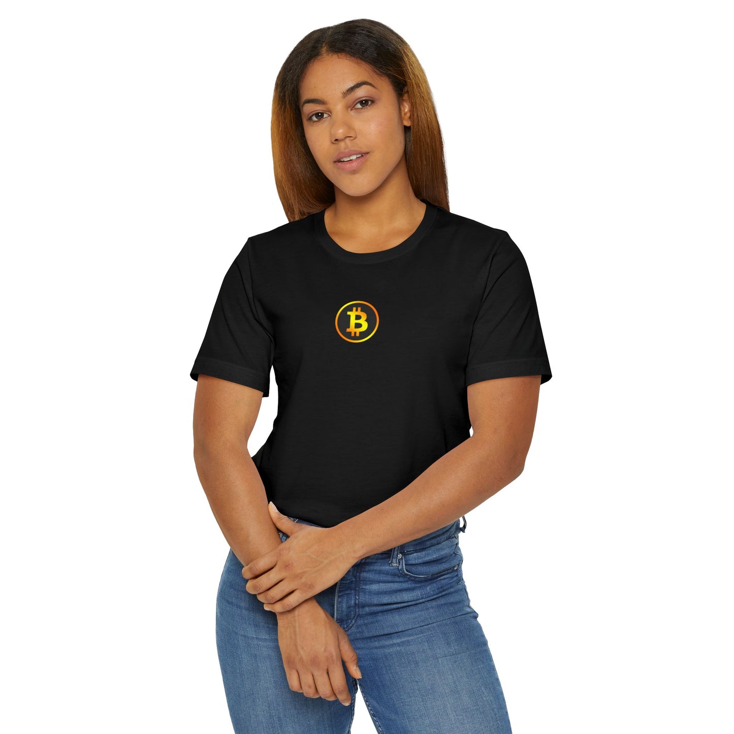 Bitcoin Fun Sky Rocket T-Shirt - Crypto Currency Tee, Unisex Jersey Shirt, Cryptocurrency Gift, BTC Lover Top, Digital Money Clothing