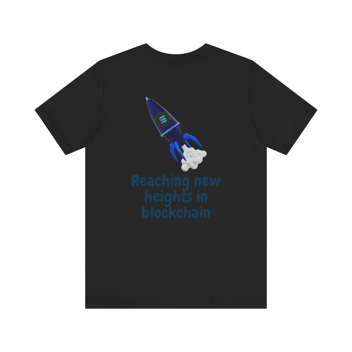 Solana T-Shirt, Crypto Lover Tee, Cryptocurrency Graphic Shirt, Solana Cryptocurrency Merch, Unisex Jersey Short Sleeve Tee