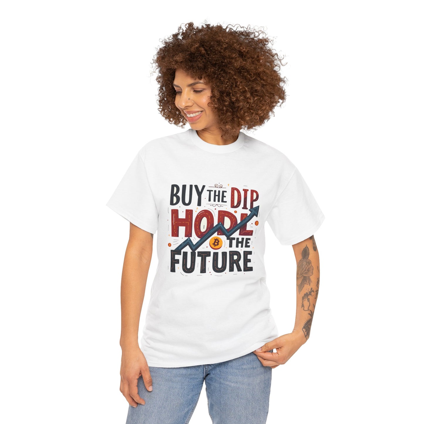 Bitcoin Buy The Dip Unisex Tee