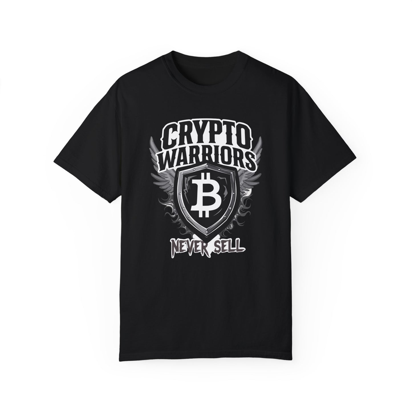 Bitcoin Warriors Unisex T-shirt, Cryptocurrency Tee, Crypto Enthusiast Shirt, Digital Currency Top, Blockchain Apparel