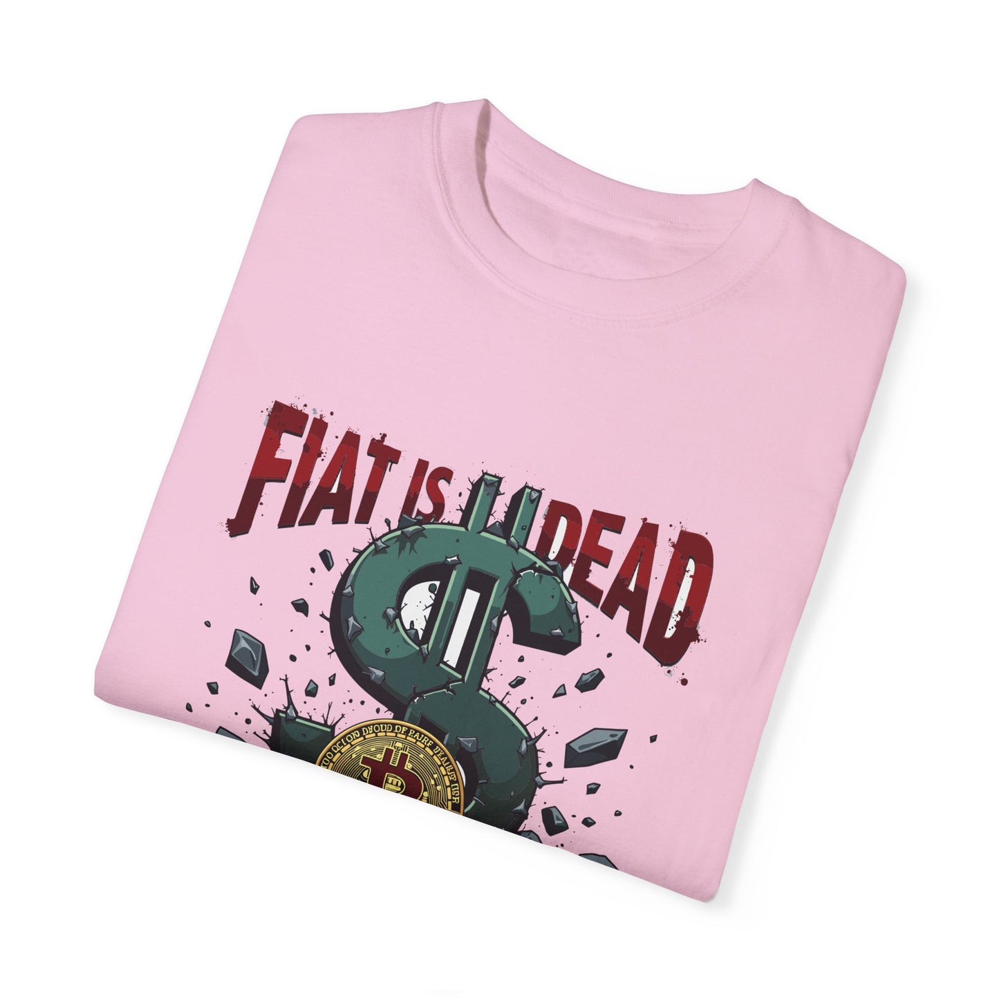 Crypto Enthusiast T-shirt - Fiat is Dead Long Live Crypto