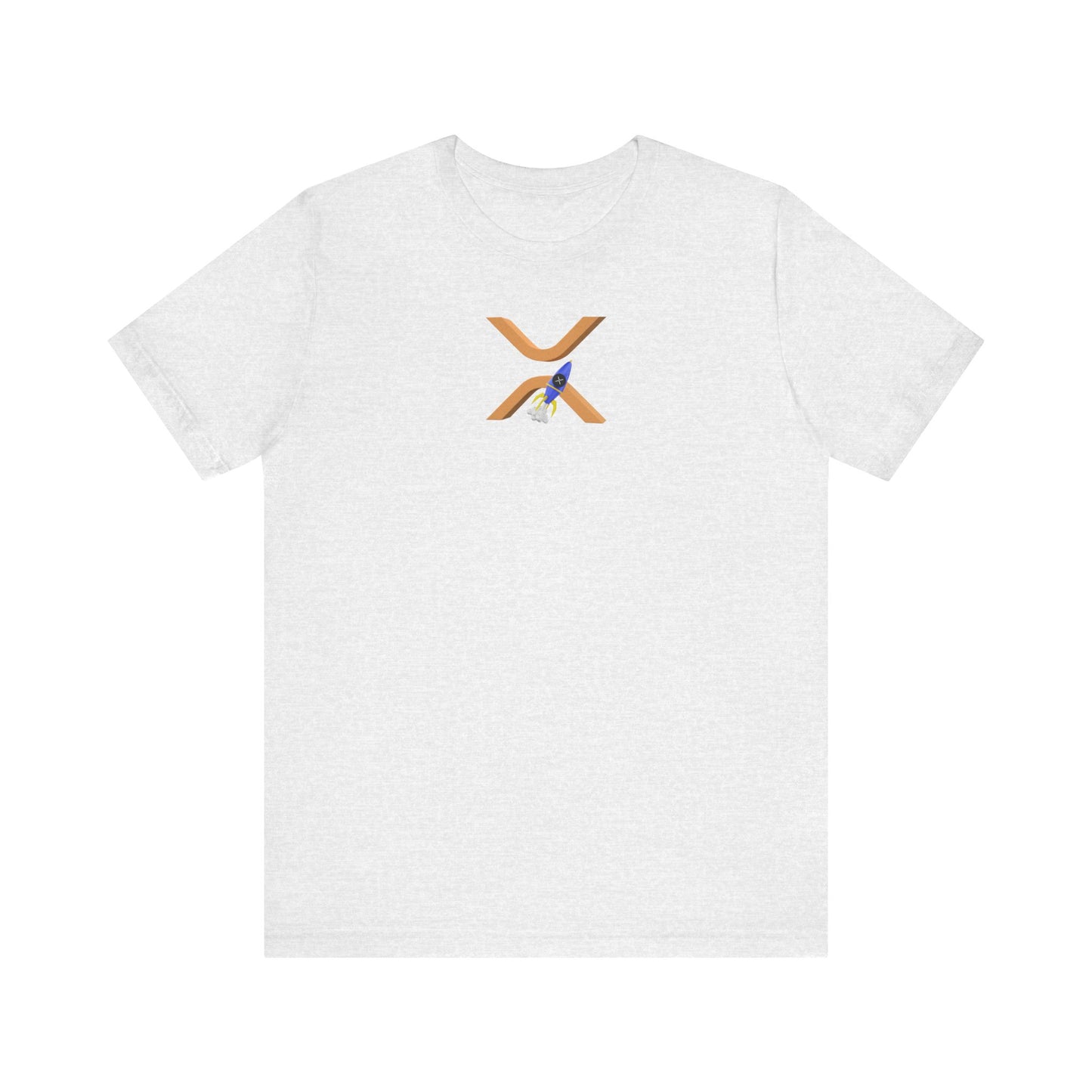 XRP Sky Rocket Unisex Tee, Crypto Currency Shirt, Beginning of New World Top, Finance Market T-Shirt, Digital Money Gift, Trading Gift Shirt