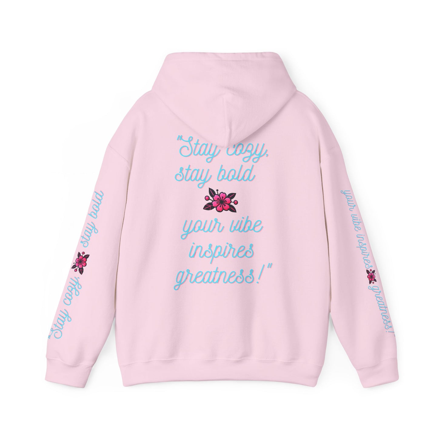 Floristic Hoodies - Stay Cozy and Bold Unisex Hooded Sweatshirt