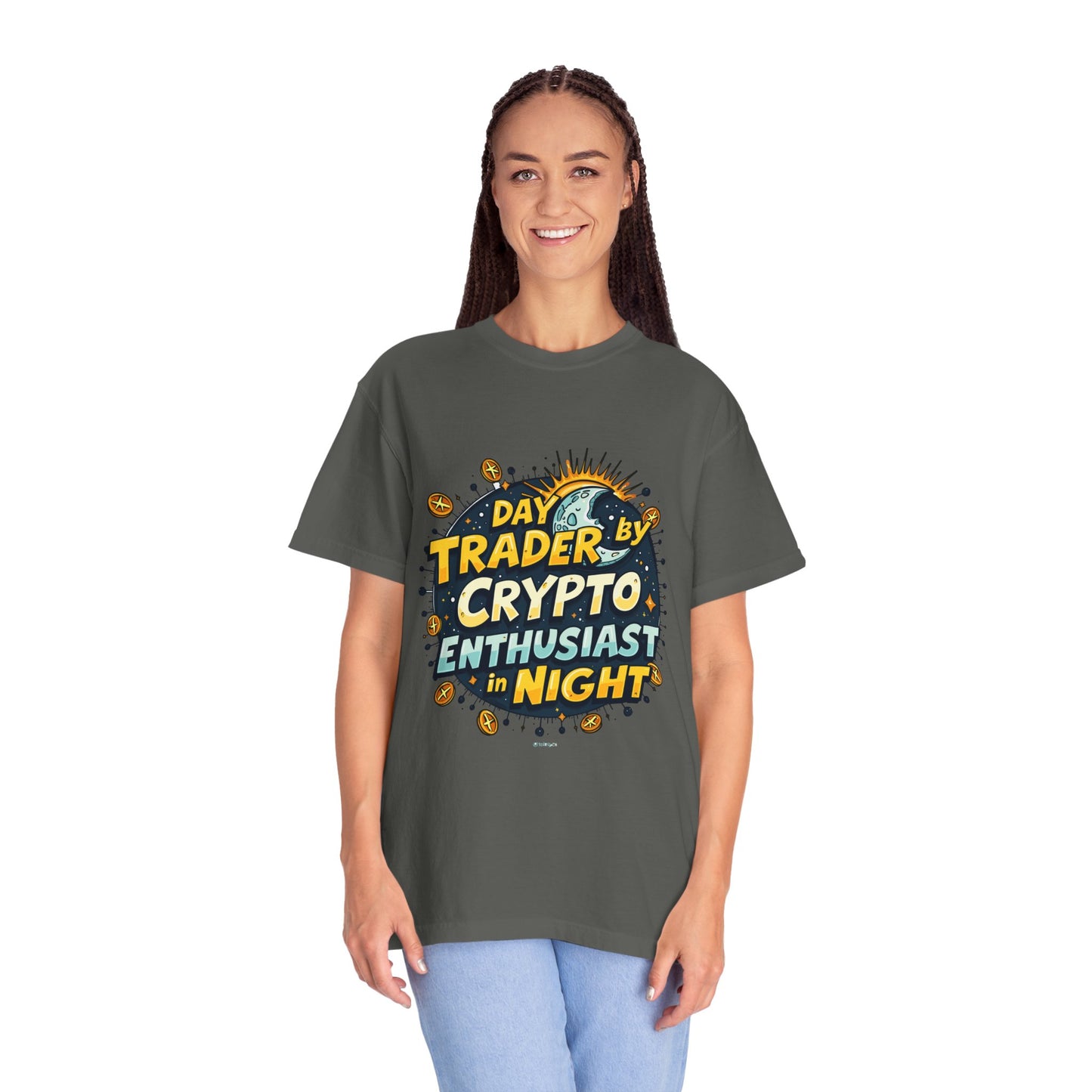 Crypto Enthusiast Unisex T-shirt - Day Trader Design