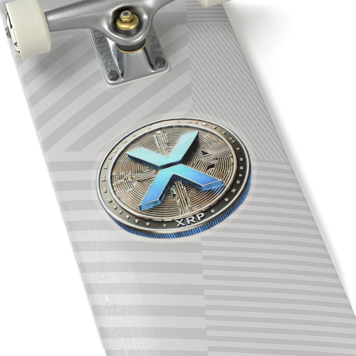 XRP Coin Kiss-Cut Stickers - Perfect for Tech Lovers and Crypto Enthusiasts